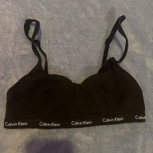Calvin Klein bralette with keyhole